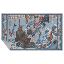 Load image into Gallery viewer, Koinobori Karasu Cashmere-Lined Stole