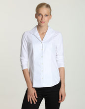 Load image into Gallery viewer, Donna 3/4 Sleeve Wing Collar "T" Shirt