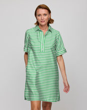 Load image into Gallery viewer, Aileen Short Sleeve Stripe/Gingham Dress