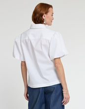 Load image into Gallery viewer, Angelina Elbow Sleeve Cotton Shirt