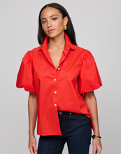 Load image into Gallery viewer, Angelina Elbow Sleeve Cotton Shirt