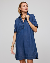 Load image into Gallery viewer, Aileen Short Sleeve Denim Dress
