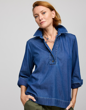 Load image into Gallery viewer, Aileen 3/4 Sleeve Denim Shirt