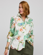 Load image into Gallery viewer, Blaire Long Sleeve Botanical Floral Shirt