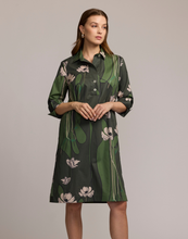 Load image into Gallery viewer, Charlotte 3/4 Sleeve Poppy Print Dress