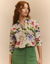 Load image into Gallery viewer, Mona Long Sleeve Garden Party Print Top