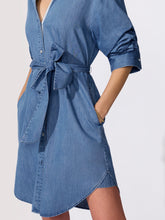 Load image into Gallery viewer, Pia Denim Dress
