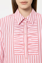 Load image into Gallery viewer, Striped Shirt Blouse