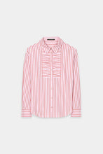 Load image into Gallery viewer, Striped Shirt Blouse