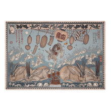 Load image into Gallery viewer, The Floating Rabbits Silk Twill Shawl Rectangle