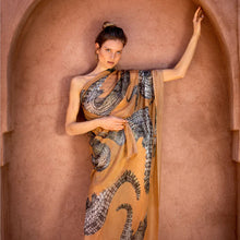 Load image into Gallery viewer, Crocodile Cashmere Scarf