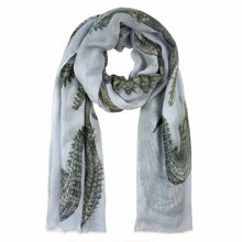 Load image into Gallery viewer, Crocodile Cashmere Scarf