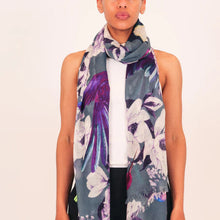 Load image into Gallery viewer, Summer Birds Cashmere Scarf
