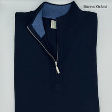 Load image into Gallery viewer, Scottish Cashmere/Silk Quarter Zip