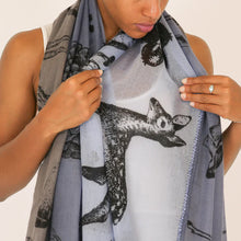 Load image into Gallery viewer, Woodland 3 Color Felted Cashmere Scarf