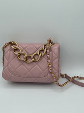 Load image into Gallery viewer, CHANEL Quilted Small Color Match Flap in Light Pink