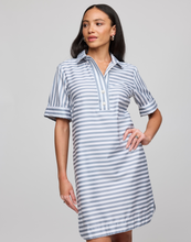 Load image into Gallery viewer, Aileen Short Sleeve Stripe/Gingham Dress