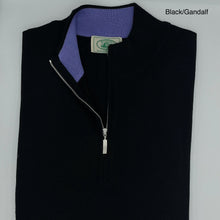 Load image into Gallery viewer, Scottish Cashmere/Silk Quarter Zip