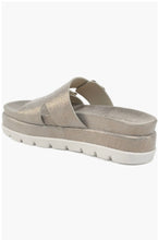 Load image into Gallery viewer, Bianca Sandal - Bronze metallic leather