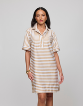Load image into Gallery viewer, Aileen Short Sleeve Stripe/Gingham Dress