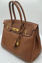 Load image into Gallery viewer, Hermès Birkin Gold 30 Clemence