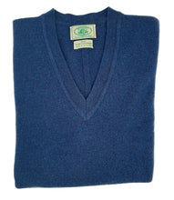 Load image into Gallery viewer, Knitted Sweater Vee Neck - Side Split