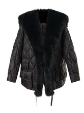 Load image into Gallery viewer, Short Down Jacket with Sailor Fox Collar