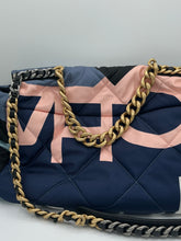Load image into Gallery viewer, Chanel 19 Flap Shoulder Handbag Quilted Printed