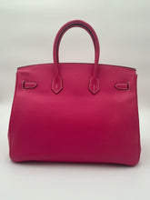 Load image into Gallery viewer, Hermès Birkin 35 Tyrien Rose
