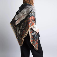 Load image into Gallery viewer, Alligator&#39;s Empire Cashmere Scarf
