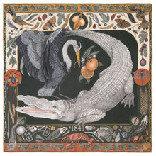 Load image into Gallery viewer, Alligator's Empire Wool Silk Scarf