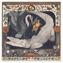Load image into Gallery viewer, Alligator's Empire Cashmere Scarf