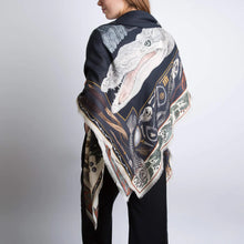 Load image into Gallery viewer, Alligator's Empire Cashmere Scarf