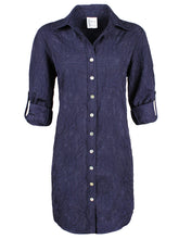 Load image into Gallery viewer, Alex Textured Jacquard Shirtdress