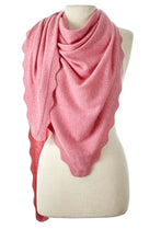 Load image into Gallery viewer, Ruffle Triangle Cashmere Wrap