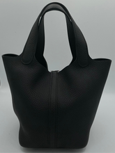 Load image into Gallery viewer, Hermès Picotin 18 Black Togo
