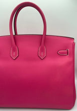Load image into Gallery viewer, Hermès Birkin 35 Tyrien Rose