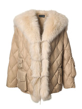 Load image into Gallery viewer, Short Down Jacket with Sailor Fox Collar