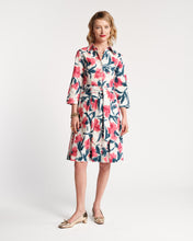 Load image into Gallery viewer, Bellini Pink Lotus Midi Dress