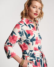 Load image into Gallery viewer, Bellini Pink Lotus Midi Dress