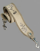 Load image into Gallery viewer, Marquise Paris Recontre Equestre Top Handle Shoulder Bag Pearl Suede