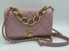 Load image into Gallery viewer, CHANEL Quilted Small Color Match Flap in Light Pink