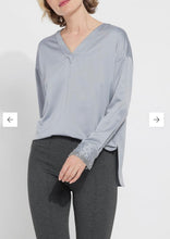 Load image into Gallery viewer, Beaded Satin Top