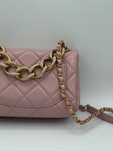 Load image into Gallery viewer, CHANEL Quilted Small Color Match Flap in Light Pink