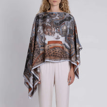 Load image into Gallery viewer, The Medici Cheetah Silk Slipover