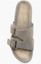 Load image into Gallery viewer, Bianca Sandal - Bronze metallic leather