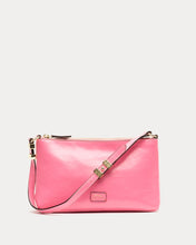 Load image into Gallery viewer, Freddie Soft Pouch Crinkled Leather Bag Pink