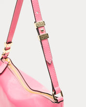 Load image into Gallery viewer, Freddie Soft Pouch Crinkled Leather Bag Pink