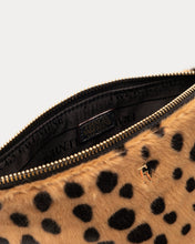Load image into Gallery viewer, Cheetah Faux Fur Wristlet