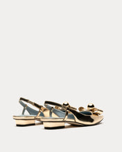 Load image into Gallery viewer, Aubrey Slingback Flat Platino
